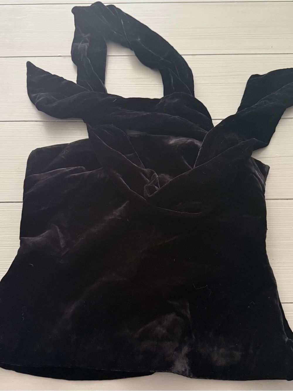 Zara Velvet Top
